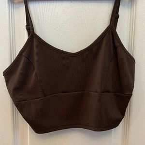 Brown Tank Top